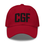 CGF Airport Code Embroidered Dad Hat Cleveland Ohio