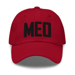 MEO Airport Code Embroidered Dad Hat OBX Outer Banks North Carolina Coastal