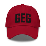 GEG Airport Code Embroidered Dad Hat Spokane Washington