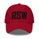 RSW Airport Code Embroidered Dad Hat Fort Myers Florida