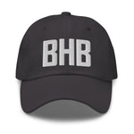 BHB Airport Code Embroidered Dad Hat Bar Harbor Maine