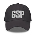 GSP Airport Code Embroidered Dad Hat Greenville Spartanburg Greer South Carolina