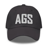 AGS Airport Code Augusta Georgia Golf Embroidered Dad Hat