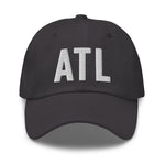 ATL Airport Code Embroidered Dad Hat Atlanta Georgia