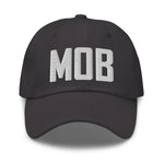 MOB Airport Code Embroidered Dad Hat Mobile Alabama