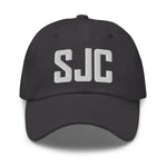 SJC Airport Code Embroidered Dad Hat San Jose California