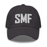 SMF Airport Code Embroidered Dad Hat Sacramento California