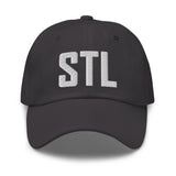 STL Airport Code Embroidered Dad Hat St Louis Missouri