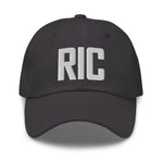 RIC Airport Code Hat Embroidered Hat Richmond Virginia Dad Hat Travel Gift Baseball Cap Airbnb Host Gift City Hats - CRE PYT