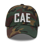 CAE Airport Code Embroidered Dad Hat Columbia SC