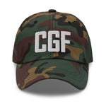 CGF Airport Code Embroidered Dad Hat Cleveland Ohio