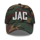 JAC Airport Code Embroidered Dad Hat Jackson Hole Wyoming Jackson WY