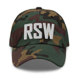 RSW Airport Code Embroidered Dad Hat Fort Myers Florida