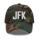 JFK Airport Code Embroidered Dad Hat Queens New York City NY Hat