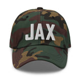 JAX Airport Code Embroidered Dad Hat Jacksonville Florida