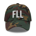 FLL Airport Code Embroidered Dad Hat Fort Lauderdale Hollywood Florida