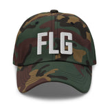 FLG Airport Code Embroidered Dad Hat Flagstaff Arizona