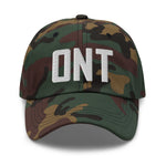 ONT Airport Code Embroidered Dad Hat Ontario California