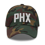 PHX Airport Code Embroidered Dad Hat Phoenix Arizona