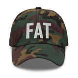 FAT Airport Code Embroidered Dad Hat Fresno Yosemite California