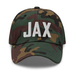 JAX Airport Code Hat Embroidered Hat Dad Hat Jacksonville Florida Travel Gift Baseball Cap Airbnb Host Gift - CRE PYT