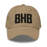 BHB Airport Code Embroidered Dad Hat Bar Harbor Maine