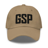 GSP Airport Code Embroidered Dad Hat Greenville Spartanburg Greer South Carolina