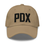 PDX Airport Code Embroidered Dad Hat Portland Oregon