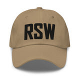 RSW Airport Code Embroidered Dad Hat Fort Myers Florida