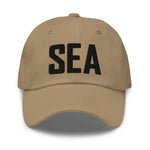 SEA Airport Code Embroidered Dad Hat Seattle Tacoma