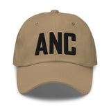 ANC Airport Code Embroidered Dad Hat Anchorage Alaska