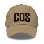 COS Airport Code Embroidered Dad Hat Colorado Springs CO