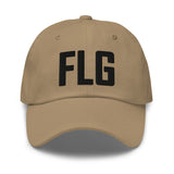 FLG Airport Code Embroidered Dad Hat Flagstaff Arizona