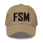 FSM Airport Code Embroidered Dad Hat Fort Smith Arkansas