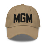 MGM Airport Code Embroidered Dad Hat Montgomery Alabama