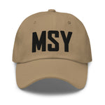 MSY Airport Code Embroidered Dad Hat New Orleans Louisiana