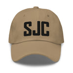 SJC Airport Code Embroidered Dad Hat San Jose California