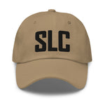 SLC Airport Code Embroidered Dad Hat Salt Lake City Utah