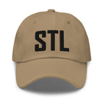 STL Airport Code Embroidered Dad Hat St Louis Missouri