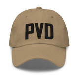 PVD Airport Code Hat Embroidered Hat Warwick Rhode Island Dad Hat Travel Gift Baseball Cap Airbnb Host Gift Real Estate City Hats - CRE PYT