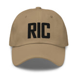 RIC Airport Code Hat Embroidered Hat Richmond Virginia Dad Hat Travel Gift Baseball Cap Airbnb Host Gift City Hats - CRE PYT