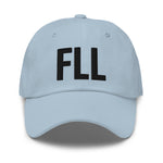 FLL Airport Code Embroidered Dad Hat Fort Lauderdale Hollywood Florida