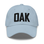 OAK Airport Code Embroidered Dad Hat Oakland California