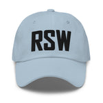 RSW Airport Code Embroidered Dad Hat Fort Myers Florida