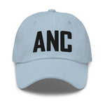 ANC Airport Code Embroidered Dad Hat Anchorage Alaska