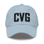 CVG Airport Code Embroidered Dad Hat Kentucky