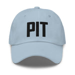 PIT Airport Code Embroidered Dad Hat Pittsburg Pennsylvania