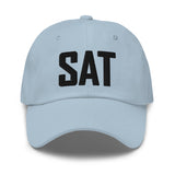 SAT Airport Code Embroidered Dad Hat San Antonia Texas