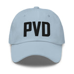 PVD Airport Code Hat Embroidered Hat Warwick Rhode Island Dad Hat Travel Gift Baseball Cap Airbnb Host Gift Real Estate City Hats - CRE PYT