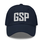 GSP Airport Code Embroidered Dad Hat Greenville Spartanburg Greer South Carolina